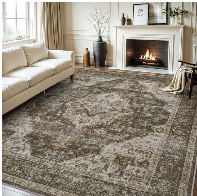 MontVoo-Area Rug 6X9 Rugs for Living Room-Coffee Machine Washable