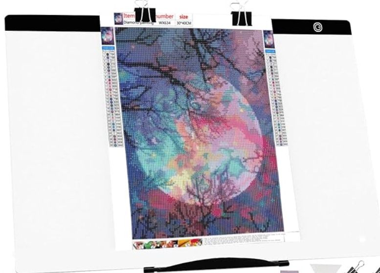 A2 Diamond Painting LED Light Pad Kit