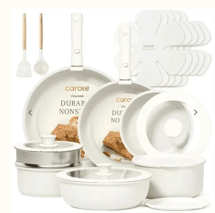 Carote 21 Pcs Nonstick Cookware Set