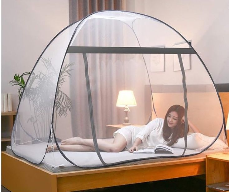 Mosquito Net Moustiquaire Net for Single Double Bed Mosquitera Canopy Netting Kids Bed