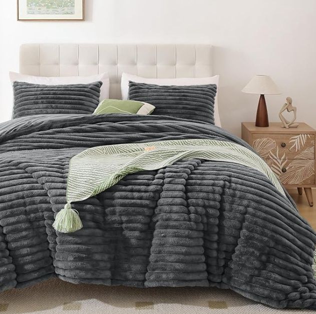 Smoofy Fluffy Twin Comforter Sets 2 Pieces