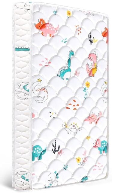 Premium Dual-Sided Crib &amp; Toddler Mattress, Hypoallergenic, 5&quot; Firm