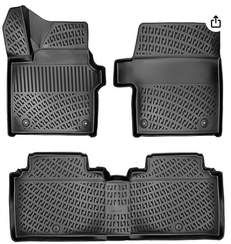 Kia EV6 2022-2026 Floor Mats 3D Custom Fit