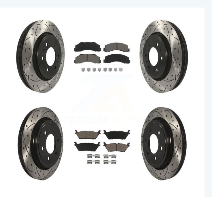 Ford F-150 2010 to 2017 Ford F150 and Lincoln Navigator front/rear pads and rotors