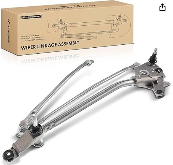 Windshield Wiper Transmission Linkage Assembly Compatible with Honda Vehicles - Civic 2001-2002