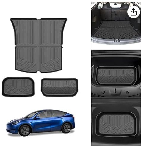 Cargo Mat for Tesla Model Y 5 Seater 2025 2020-2024