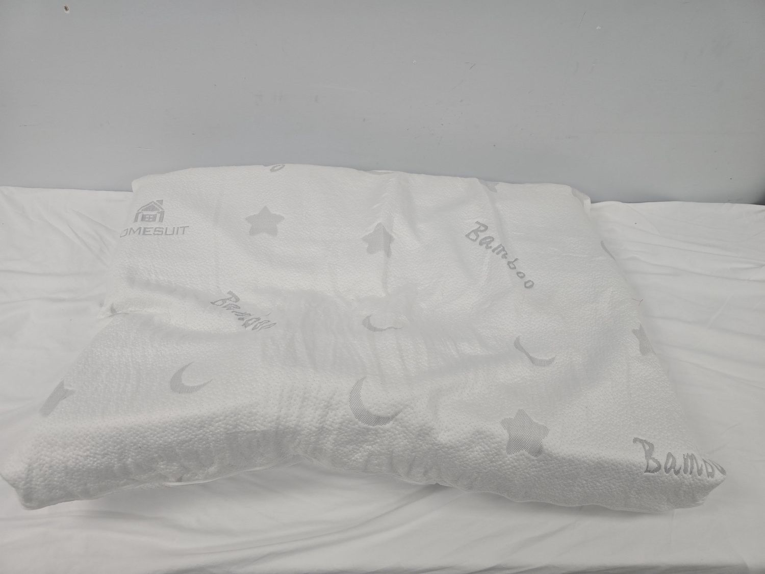 Homesuit Bamboo mattress 34&quot; x 24&quot; removeable cover for easy washing