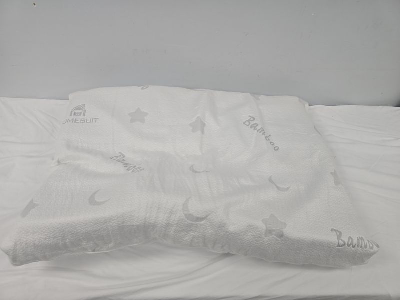 Homesuit Bamboo mattress 34&quot; x 24&quot; removeable cover for easy washing