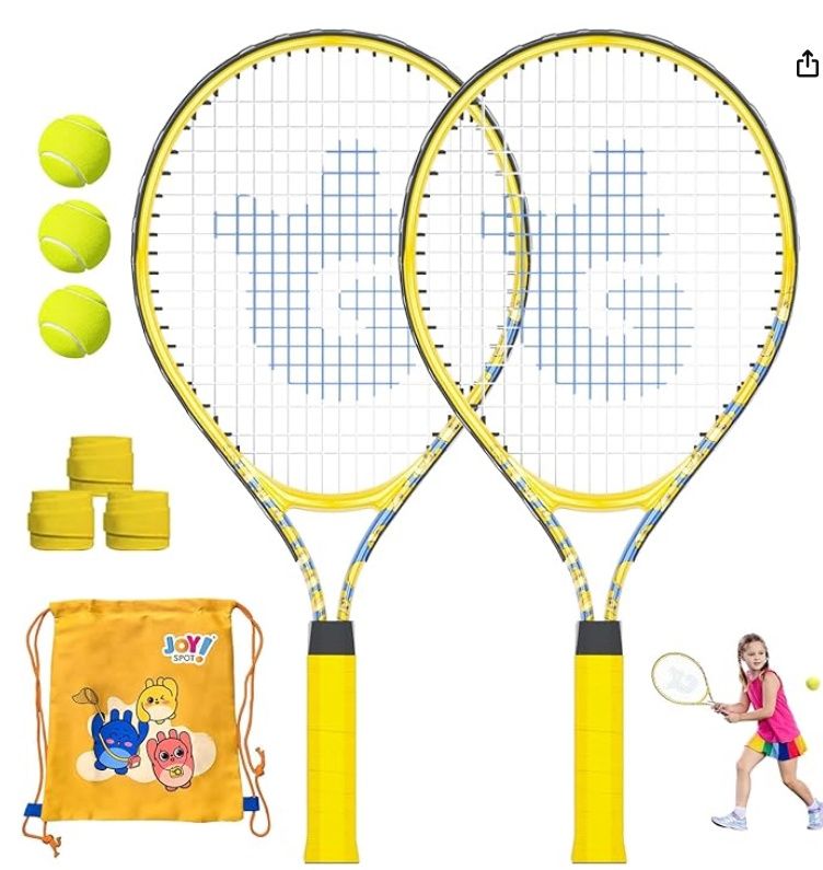 Kids Tennis Racket 2 Pack, Size 21&quot;