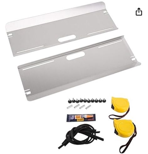 HECASA DIY Toe Plates Wheel Alignment Tool High Grade Aluminum