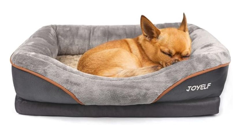 JOYELF Small Memory Foam Dog Bed Orthopedic Dog Bed &amp; Sofa