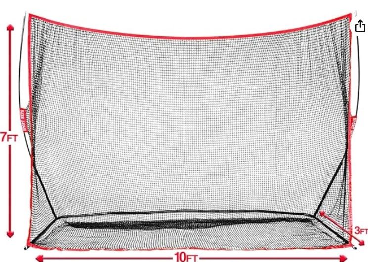 Heavy Duty Golf Net - Golf Net for Backyard Driving or Indoor Garage Golf Practice