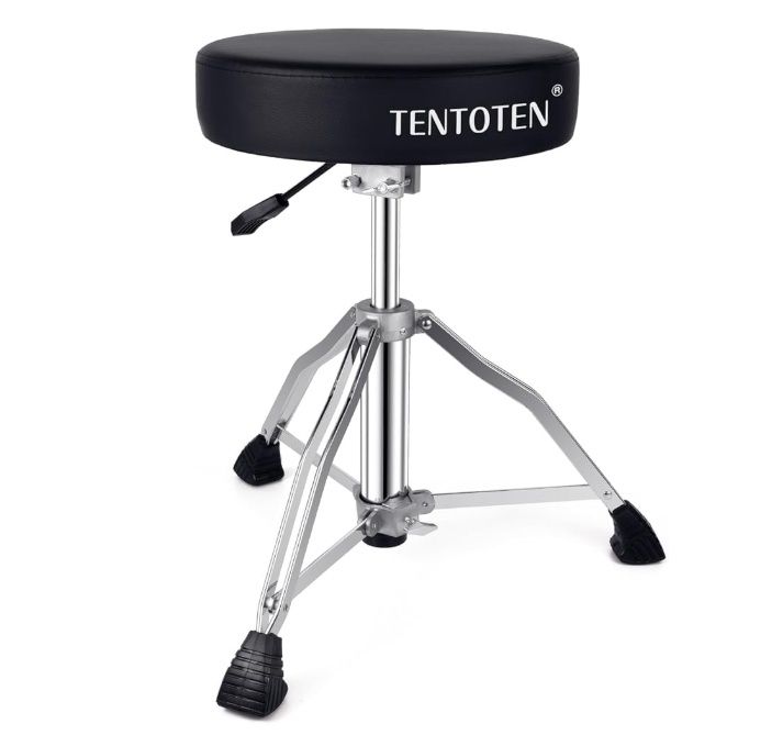 TENTOTEN Drum Throne Adjustable Height Drum Stool