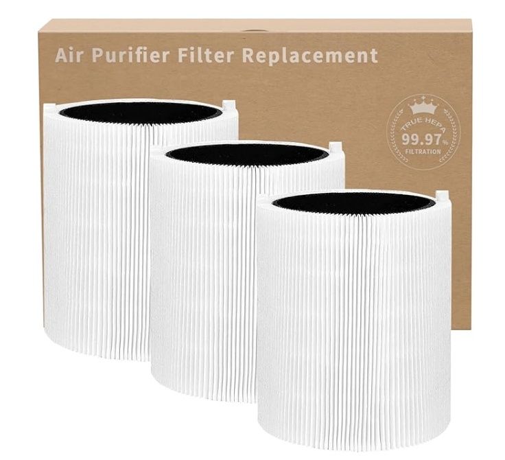 3 Pack H13 311 Auto Replacement Filter Compatible with Blueair Blue