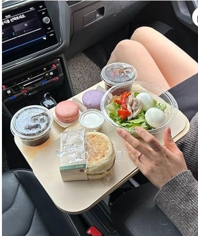 2-in-1 Drive-Thru Tray (38cm x 28cm), Wide Food Tray,