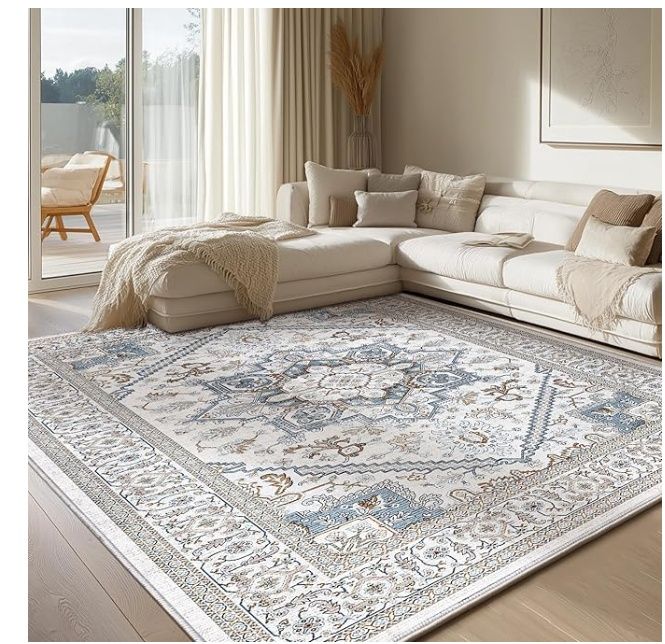 OPPODREAM Ultra Soft Neutral Area Rug 5x7