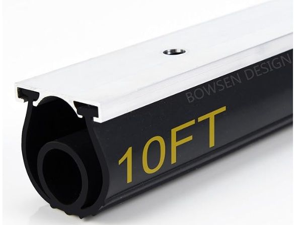 BOWSEN Heavy-Duty U+O Ring Universal Garage Door Bottom Seals Weatherstrip