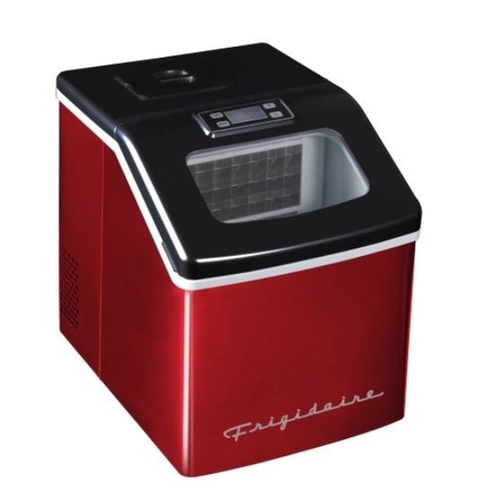 Frigidaire Portable Countertop Compact 40-lb Square Shaped Ice Maker