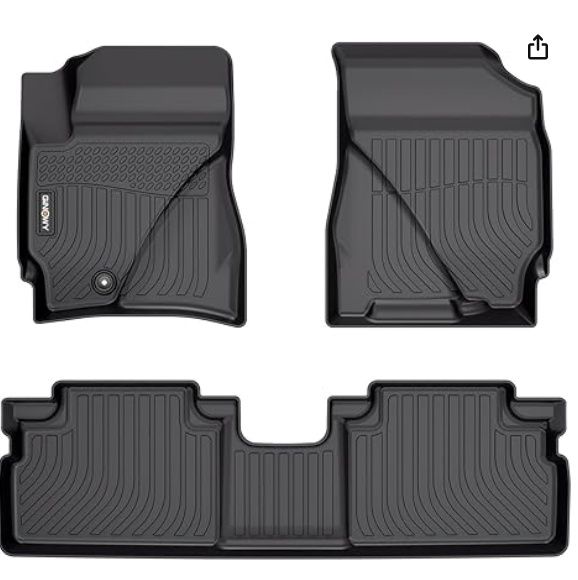 Ford Escape 2009-2012丨for Mazda Tribute &amp; Mercury Mariner 2009-2011, 1st and 2nd Row Car Mat All Weather