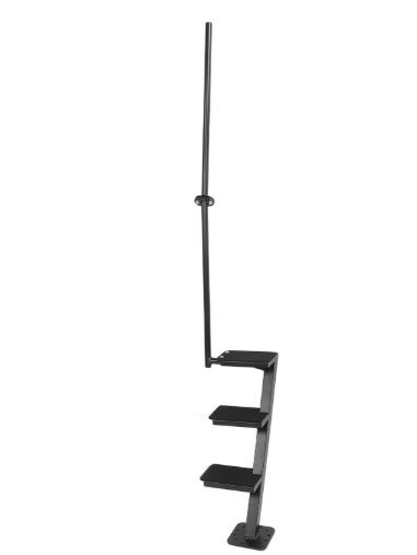 Heavy Duty Carbon Steel Construction Anti Slip 3 Step Universal Boarding