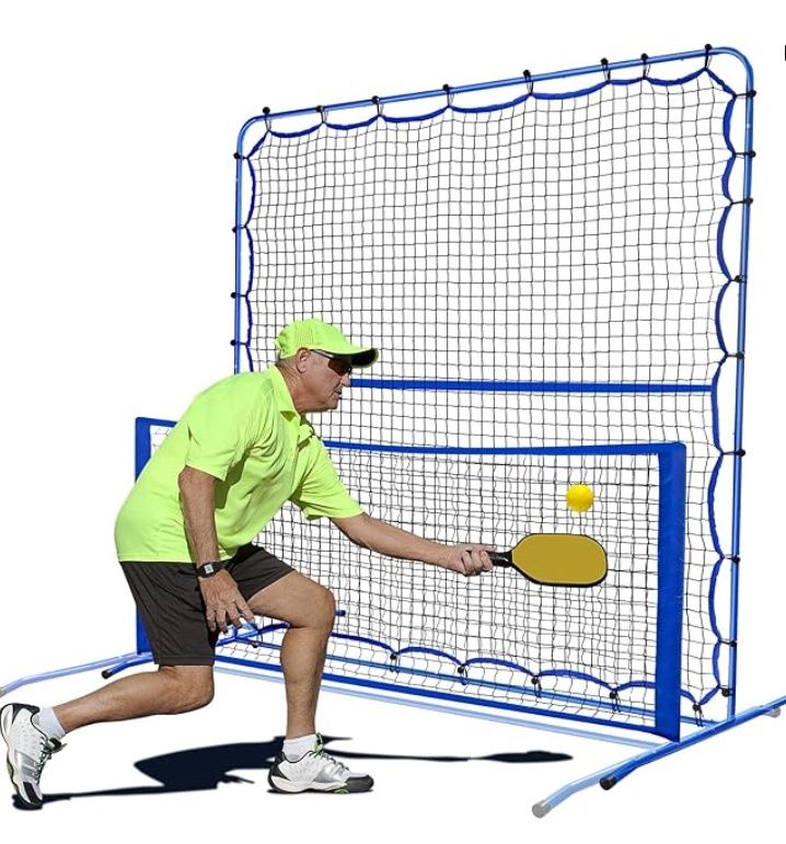 Pickleball Net, 6ft x 6ft Rebound Training Net &amp; 6ft x 3.1ft Competitive Game Net