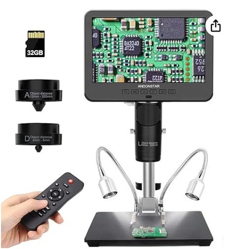 Andonstar AD246S-M HDMI Digital Microscope 2000x for Adults