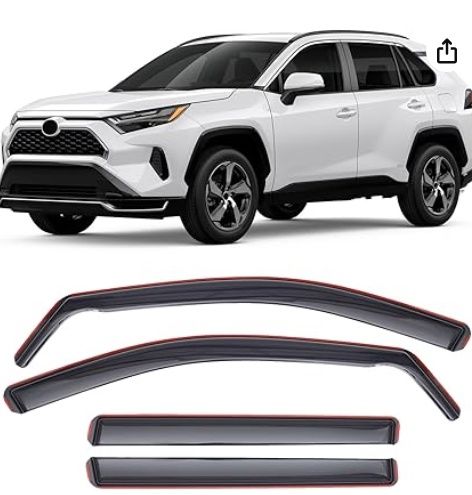 Window Visors for Toyota RAV4 2019-2025 Rain Guards