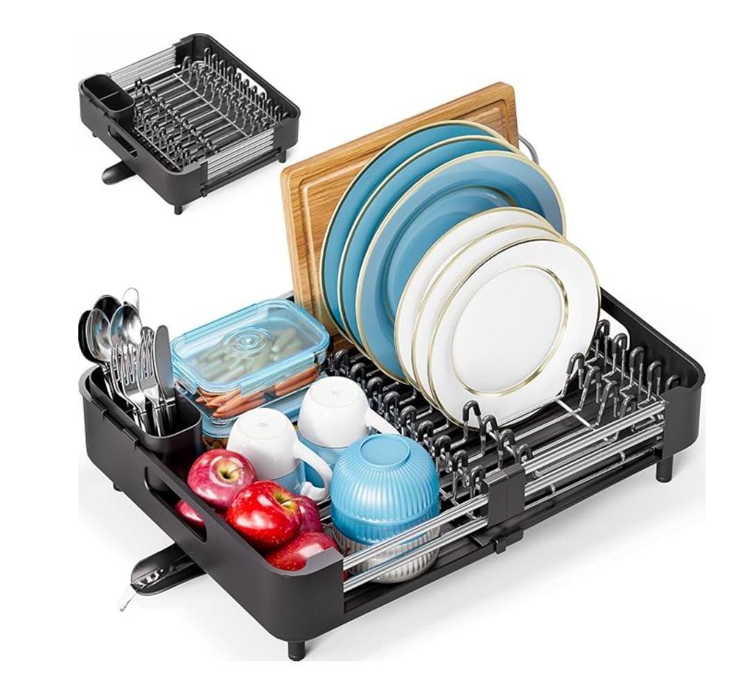 Extendable Dish Drying Rack