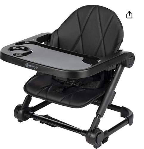 Safety 1st Moly Travel Feeding Booster Seat – Compact, Lightweight, Folds Flat