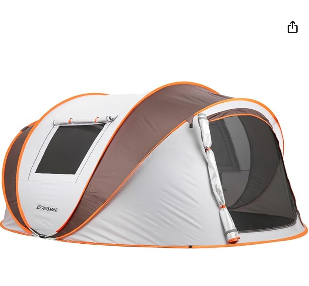 Instant Pop Up 4-6 Person Camping Tent
