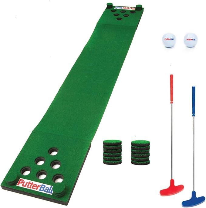 PutterBall Golf Game Set The Original - Includes 2 Putters, 2 Golf Balls