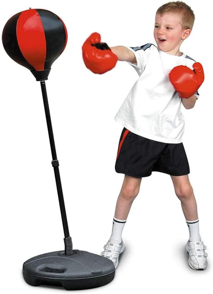 HONG XIANG KIDS BOXING SET Punching Bag For Kids Boxing Set Includes Kids Boxing Gloves
