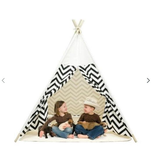 Arkmiido Teepee Tent for Kids Foldable Children Play Tent