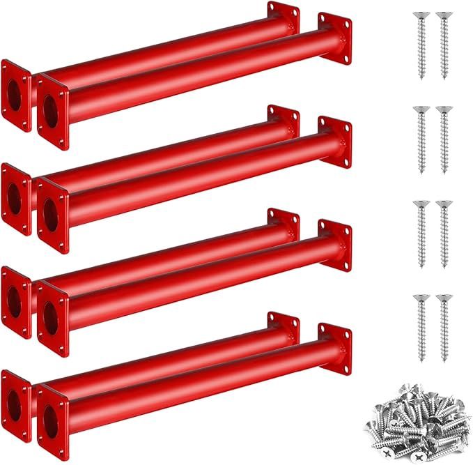 Monkey Bars for Backyard - TAYUQEE 16.5in Heavy Duty Metal Monkey Bars for Kids, 8 PCS