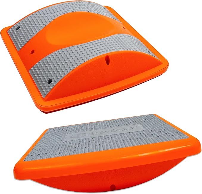 Body Sport Rocker Board for Balance Training, Standing Desk, Physical Therapy