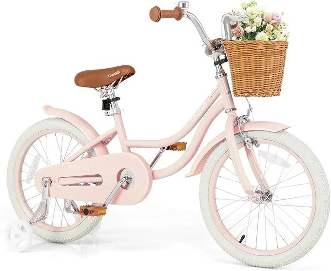 Olakids Kids Bike, 12 14 16 18 Inch Toddlers Bike for Girls Boys Age 3-8 Years