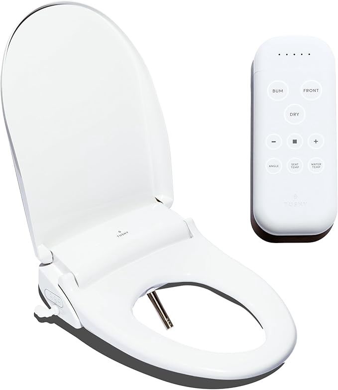 TUSHY Ace Elongated Electric Bidet &amp; Heated Seat. A Luxury Clean. Seat Sensor &amp; Soft Close Lid