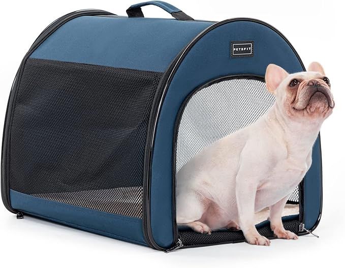 PETSFIT Soft Sided Dog Crate, Travel Dog Crate - 19 Inch Lightweight