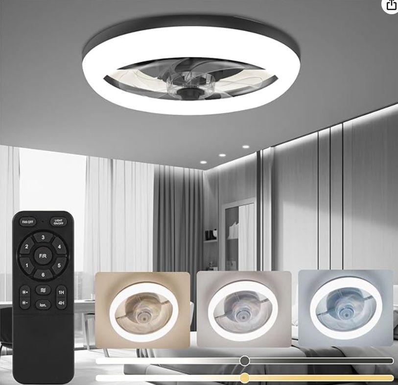 14 Inch Ceiling Fan with Lights and Remote