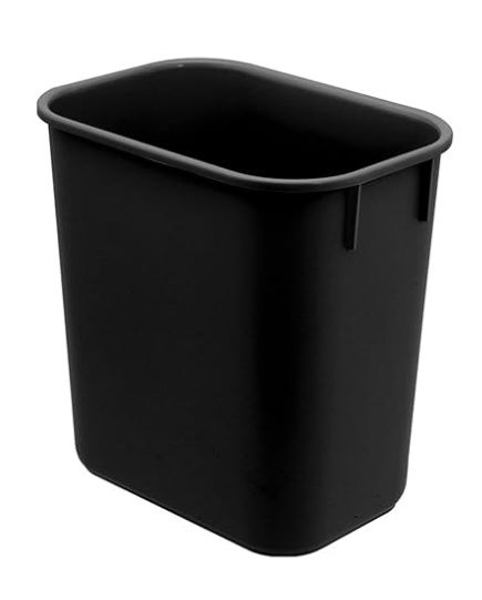 Acrimet Wastebasket, Deskside Bin, 3.25 Gallon