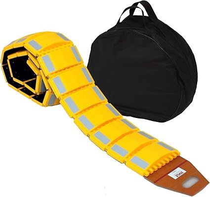 Pyle Portable Vehicle Traffic Speed Bump - 9 Feet Heavy Duty Reflective Plastic Humps