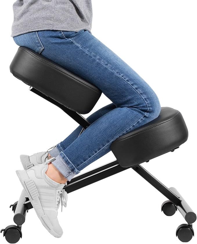 Ergonomic Kneeling Chair, Adjustable Stool for Home and Office