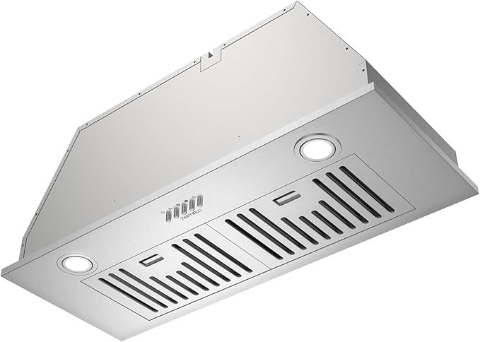Hermitlux 30 inch Built-in/Insert Range Hood, 600 CFM 3 Speed Vent Hood