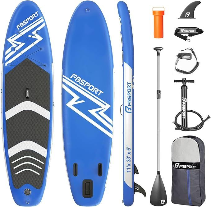 Premium Inflatable Stand Up Paddle Board Inflatable(6 inches Thick) with Durable SUP Accessories