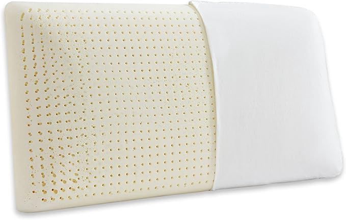 JOTOM 100% Natural Talalay Latex Sleeping Bed Pillow - Queen