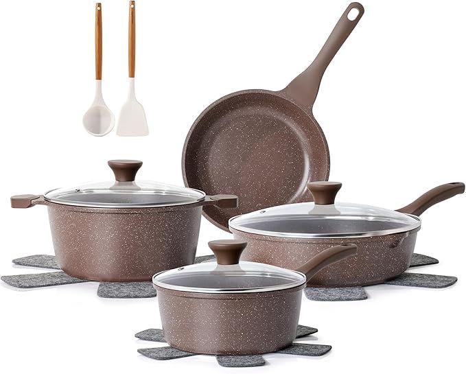 SENSARTE Nonstick Cookware Set 13-Piece