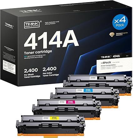 Toner Cartridge Replacement for HP 414 A use with Laserjet Pro M479fdw