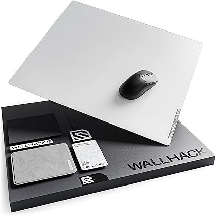 Wallhack 4.0 Glass Gaming Mousepad - Professional Esport Mouse Mat