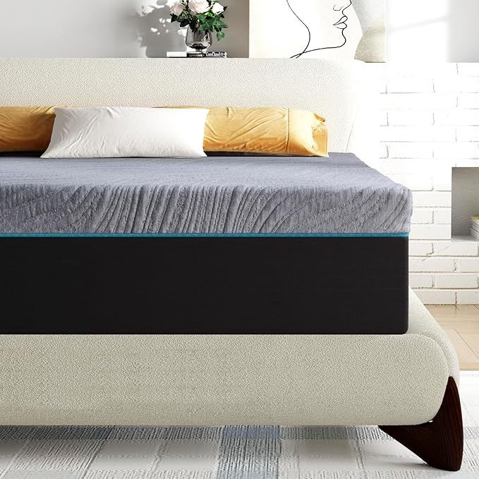 Twin 6 Inch Twolike Gel Memory Foam Mattress