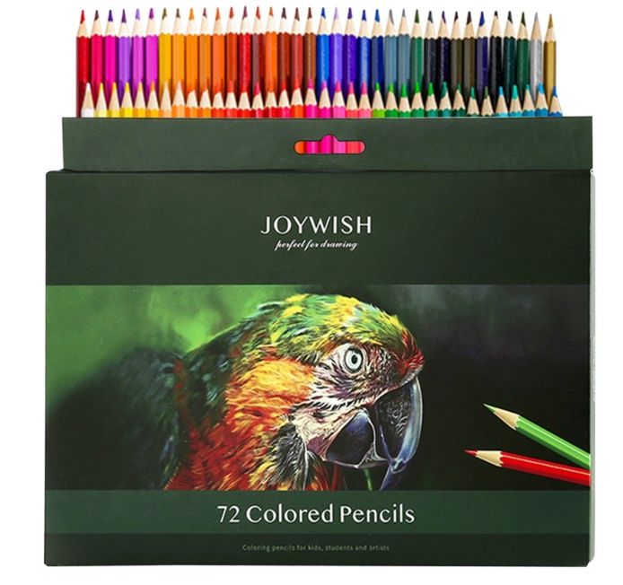 72 Colored Pencils Set for Adult Coloring